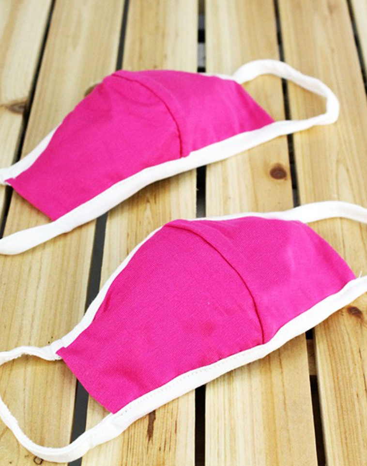 Youth Pink Face Mask