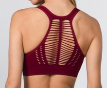 Load image into Gallery viewer, Wine Sports Bra
