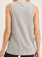 Load image into Gallery viewer, Athleisure Grey Tank Top
