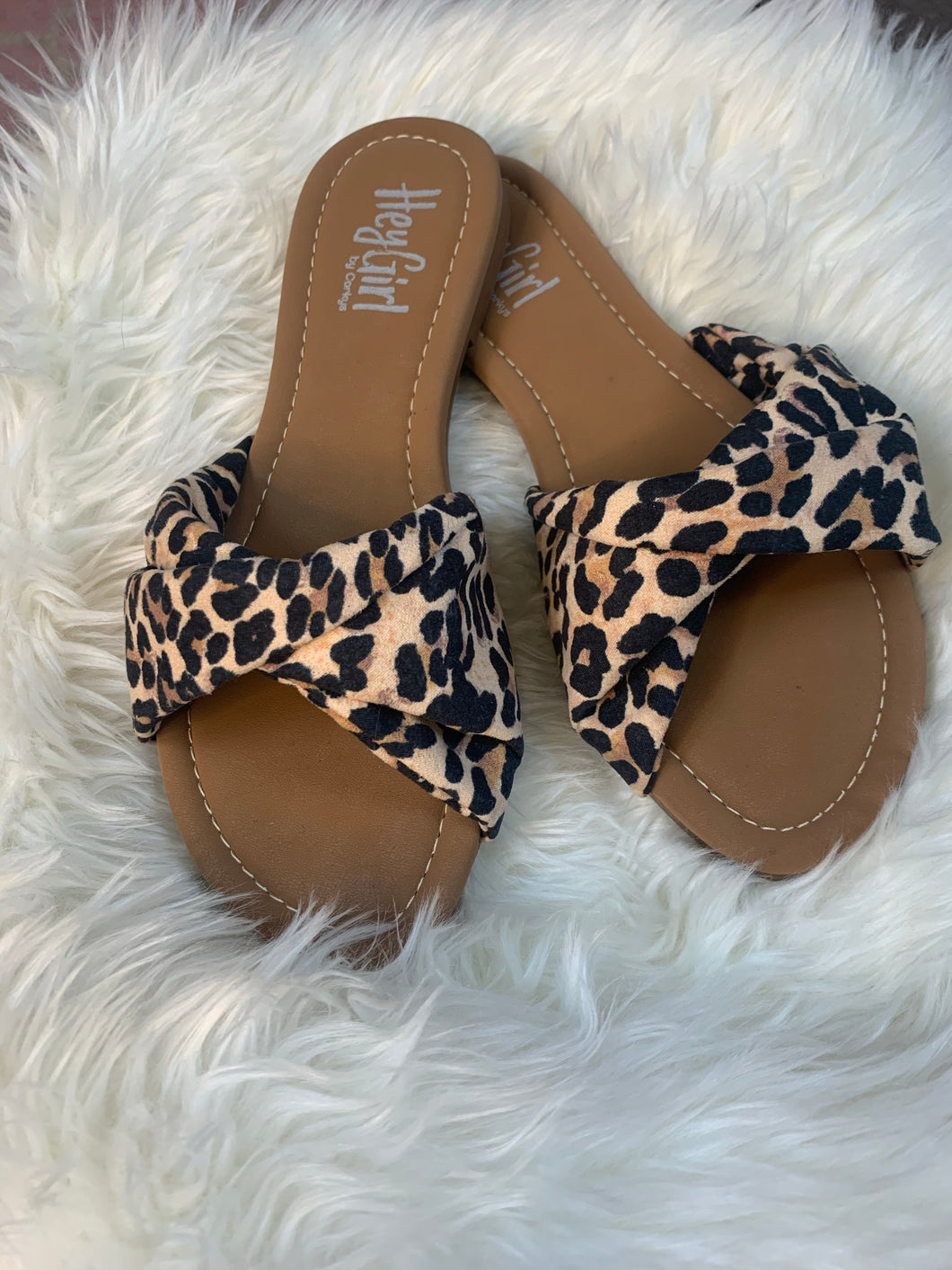 Corkys Leopard Sandal