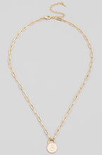 Load image into Gallery viewer, Letter S Gold Necklace
