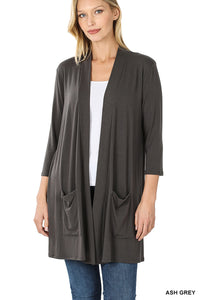 Grey Cardigan, Plus Size!