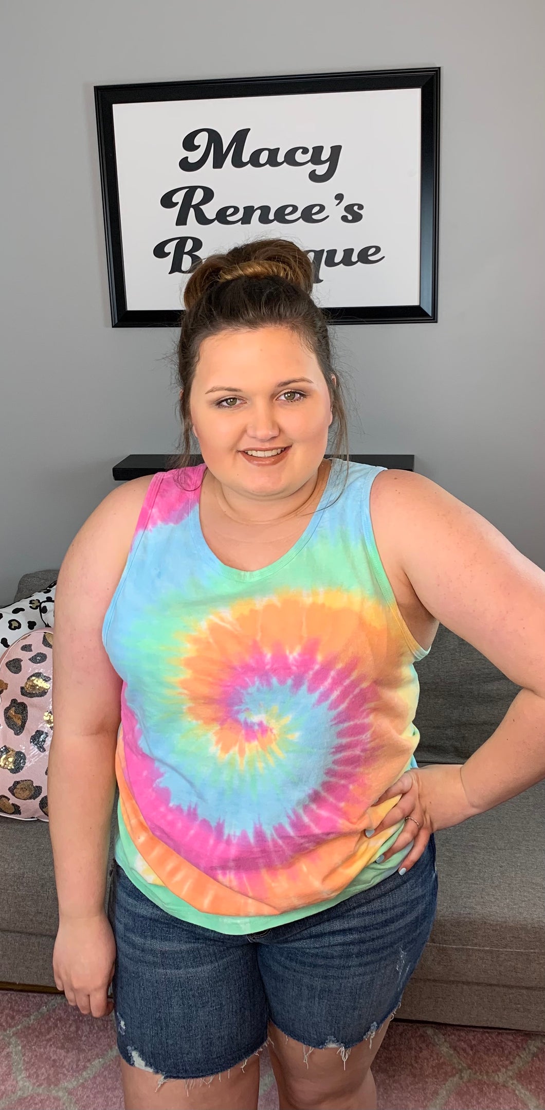 Rainbow Pastel Tie Dye